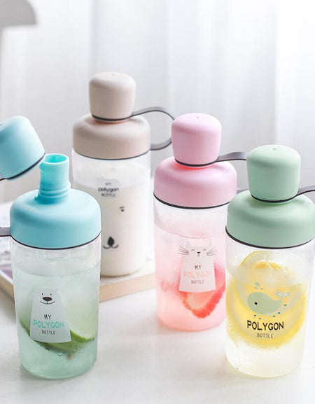 Kawaii Portable Water Bottle - BlossomMemento