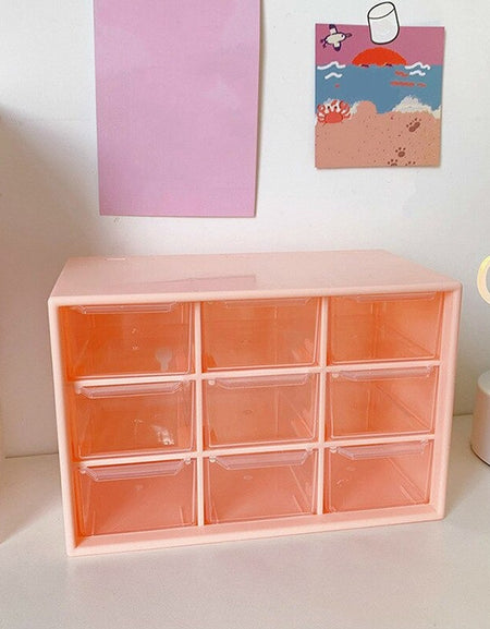 Kawaii Drawer Storage Box