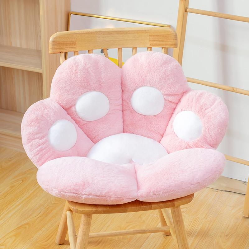 Kawaii Cat Paw Cushion Chair - BlossomMemento