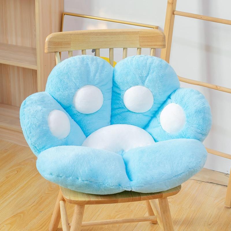 Kawaii Cat Paw Cushion Chair - BlossomMemento