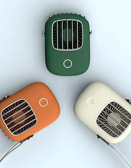 Kawaii Neck-hanging Fan - BlossomMemento