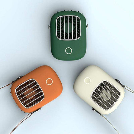 Kawaii Neck-hanging Fan - BlossomMemento