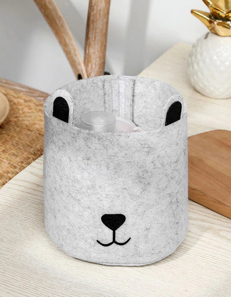 Kawaii Bear Laundry Bin