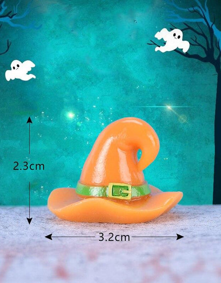 Kawaii Witch Hat Figurines (5Pcs) - BlossomMemento