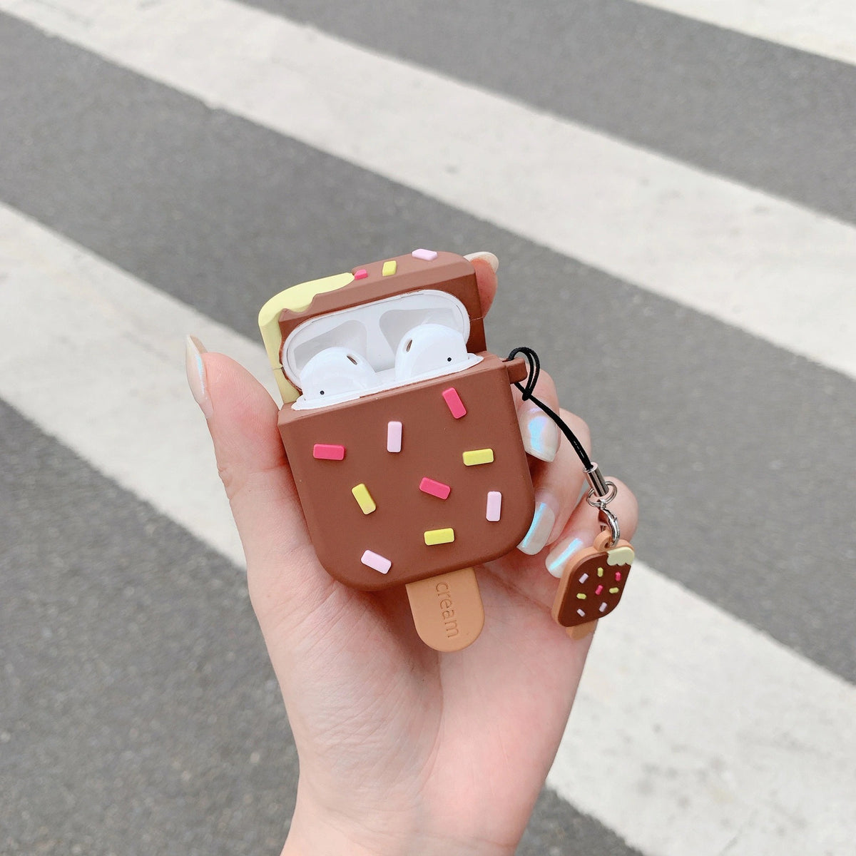 Kawaii Ice Cream Aipods Case (1/2)