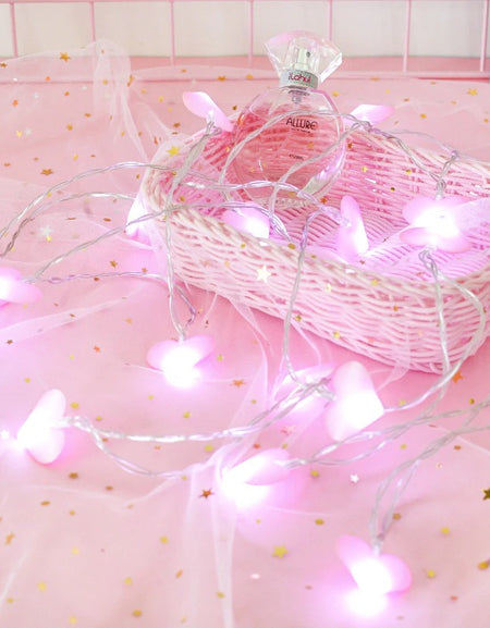 Kawaii Love-Heart Light String
