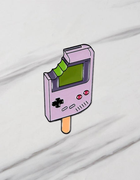 Kawaii Popsicle Gameboy Pin