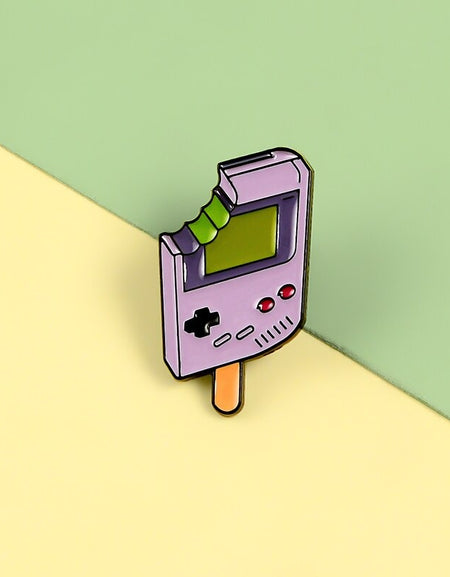 Kawaii Popsicle Gameboy Pin