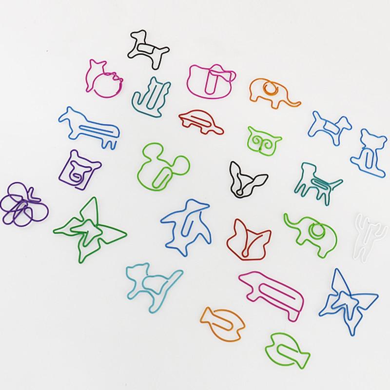 Kawaii Animal Paper Clips Creative (30pcs) - BlossomMemento