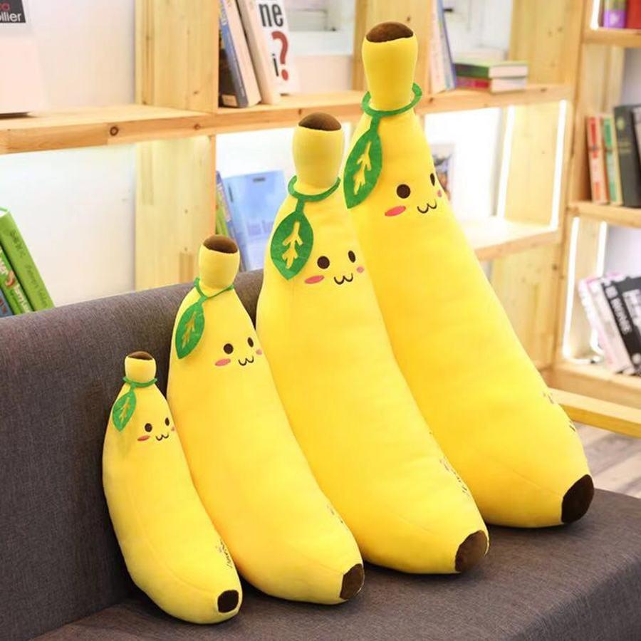 Kawaii Banana Plush/Pillow - BlossomMemento