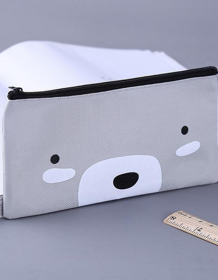 Kawaii Beary Pencil Case - BlossomMemento