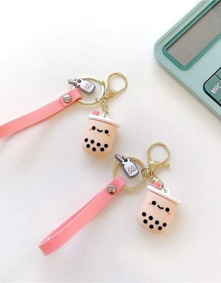Kawaii Bubble Tea Phone Strap - BlossomMemento