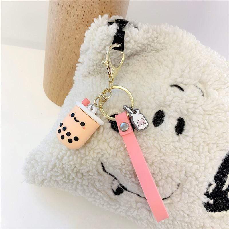 Kawaii Bubble Tea Phone Strap - BlossomMemento