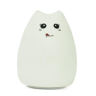 Kawaii Catty Colorful Night Light - BlossomMemento