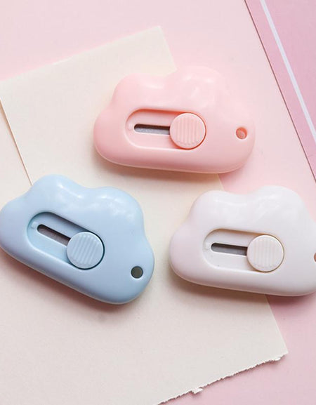 Kawaii Cloud Paper Cutter - BlossomMemento