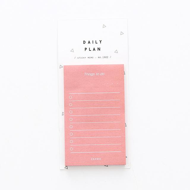 Kawaii Colorful Notepad - BlossomMemento