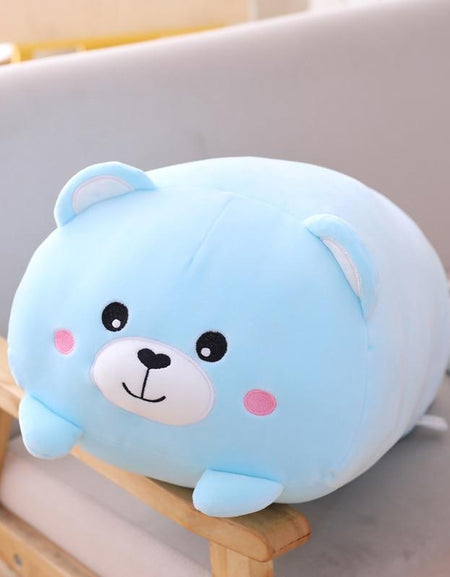Kawaii Fluffy Animal Plushies - BlossomMemento