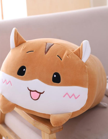 Kawaii Fluffy Hamster Plushies - BlossomMemento