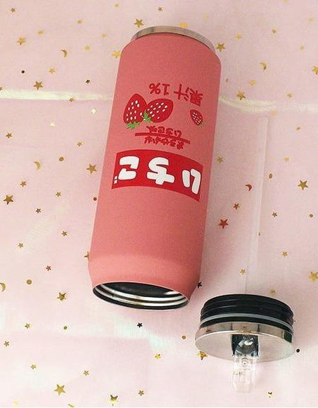 Kawaii Fruity Can Bottle - BlossomMemento