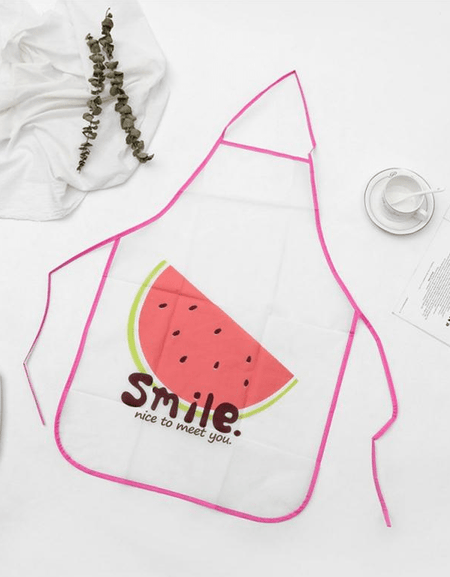 Kawaii Fruity Cooking  Apron - BlossomMemento