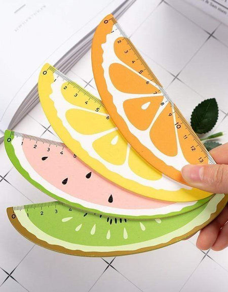 Kawaii Fruity Ruler - BlossomMemento