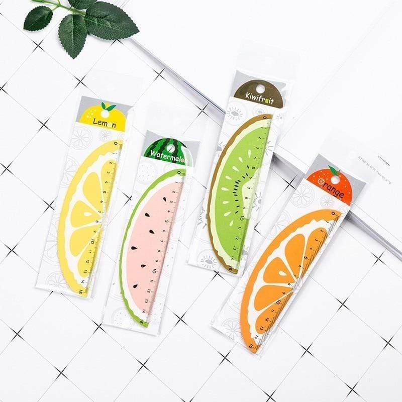 Kawaii Fruity Ruler - BlossomMemento