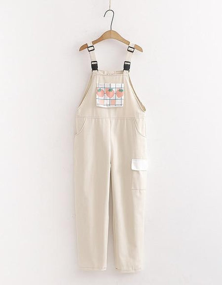 Kawaii Harajuku Strap Pants - BlossomMemento