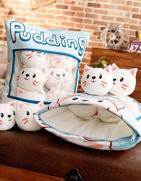 Kawaii Kitten Bag plushies - BlossomMemento