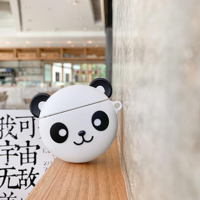 Kawaii Panda AirPods 1/2 Case - BlossomMemento