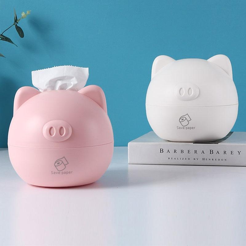 Kawaii Piggy Tissue Box - BlossomMemento