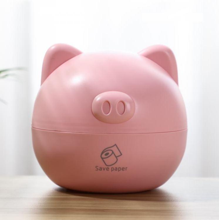 Kawaii Piggy Tissue Box - BlossomMemento