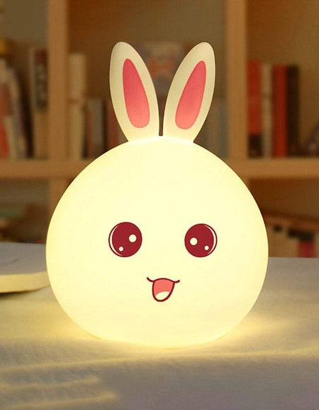 Kawaii Rabbit Night Light - BlossomMemento