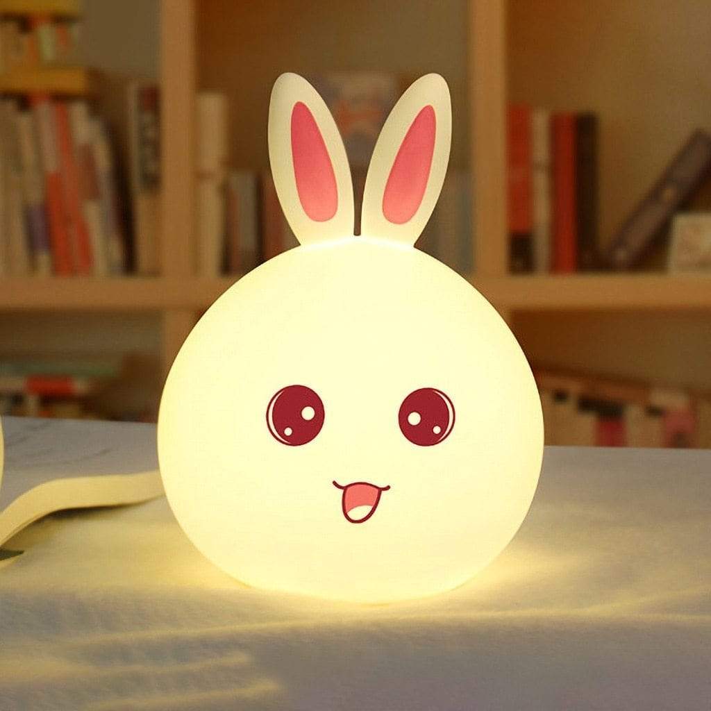 Kawaii Rabbit Night Light - BlossomMemento