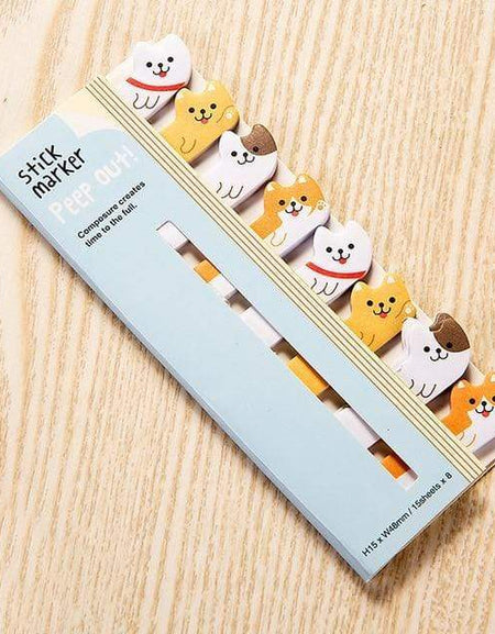 Kawaii Sticky Notes (120 Sheets) - BlossomMemento