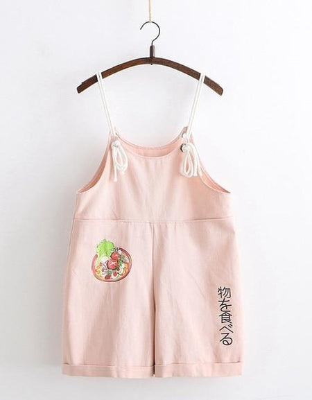 Kawaii Summer Japanese Overall - BlossomMemento