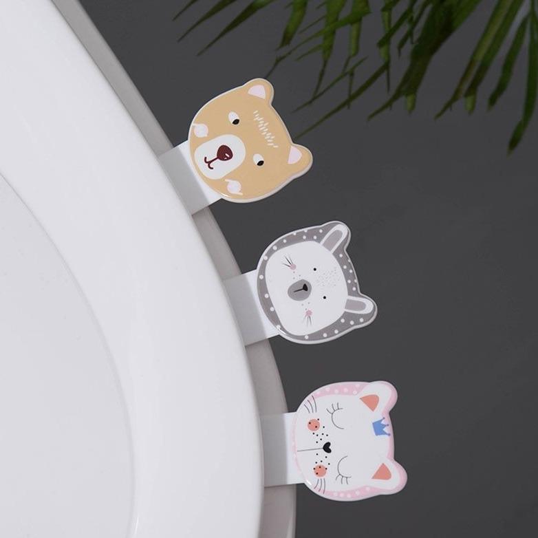 Kawaii Toilet Lid Device - BlossomMemento