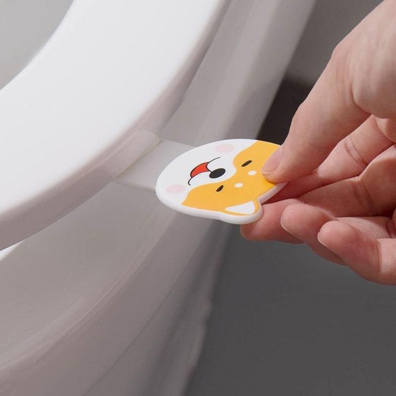 Kawaii Toilet Lid Device - BlossomMemento