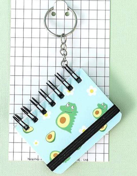 Kawaii Notebook Keychains - BlossomMemento