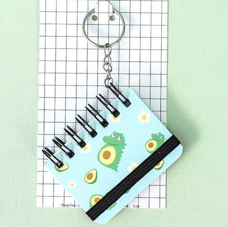 Kawaii Notebook Keychains - BlossomMemento