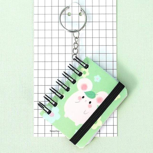 Kawaii Notebook Keychains - BlossomMemento