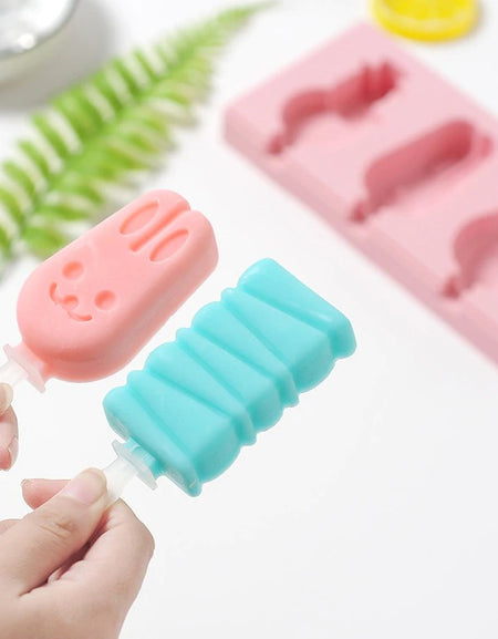 Kawaii Silicon Ice Cream Mold