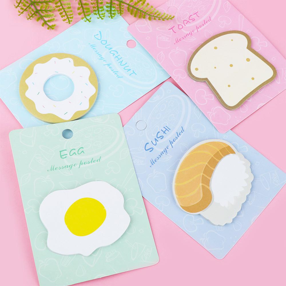 Kawaii Breakfast Sticky Notes - BlossomMemento