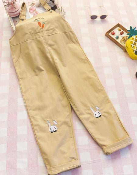 Kawaii Japanese Vintage Overall - BlossomMemento