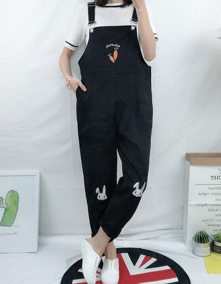 Kawaii Japanese Vintage Overall - BlossomMemento