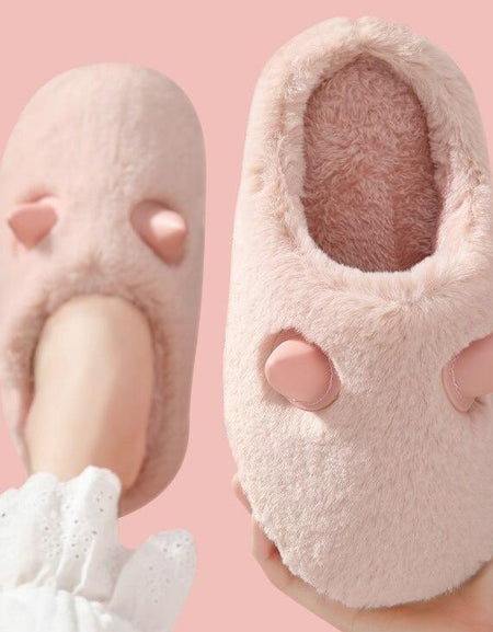 Kawaii Horn Slippers