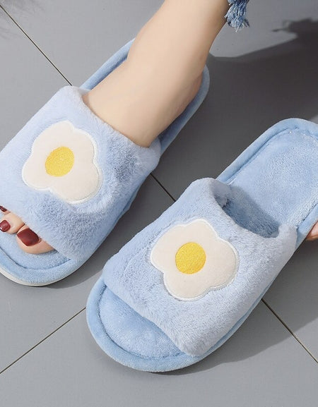 Kawaii Egg Slippers
