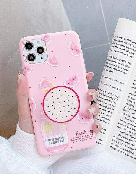 Kawaii Dragonfruit Phone Case - BlossomMemento