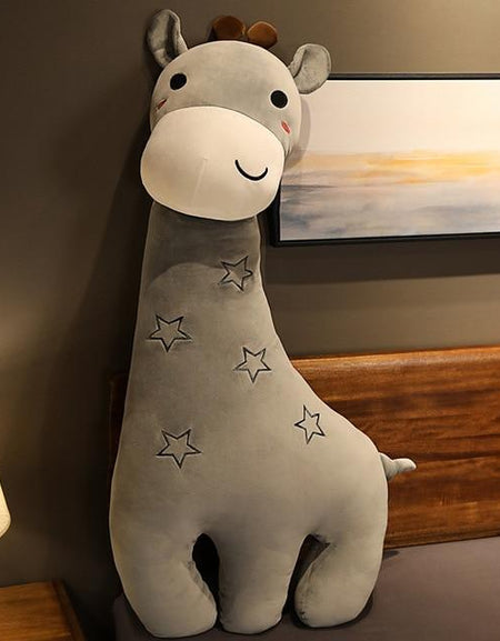 Kawaii Colorful Giraffe Plush - BlossomMemento