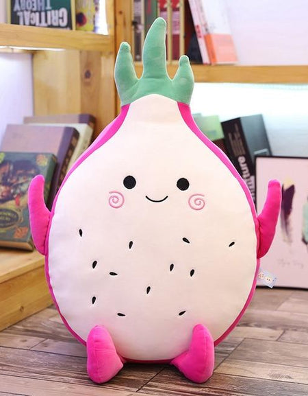 Kawaii Dragon Fruit Plush - BlossomMemento