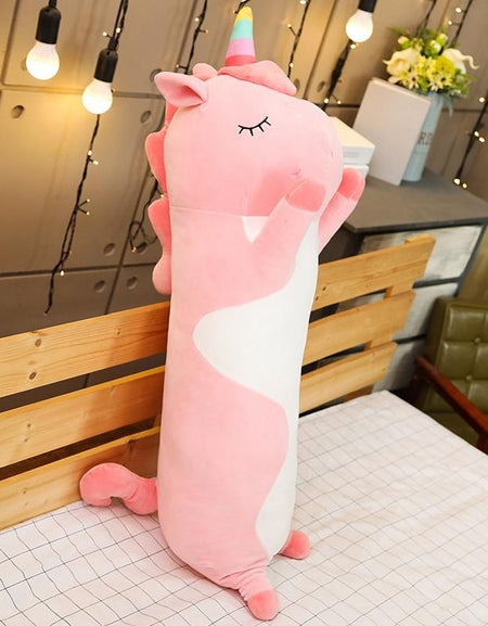 Kawaii Long Unicorn Plush - BlossomMemento